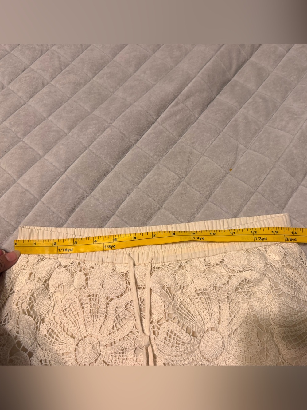 ZARA CROCHETED STRAIGHT SKIRT - Picture 16 of 16